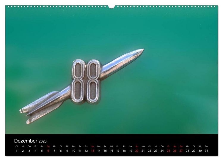 Produktbild: Cuba Cars (Wandkalender 2026 DIN A2 quer), CALVENDO Monatskalender