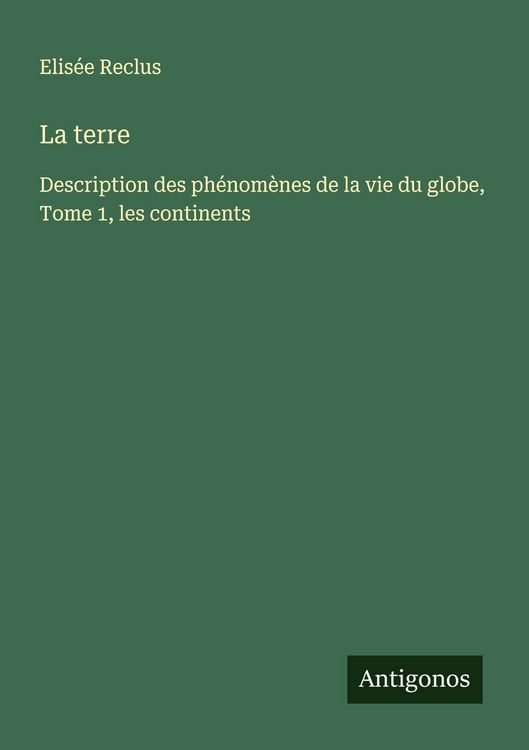 Produktbild: La terre