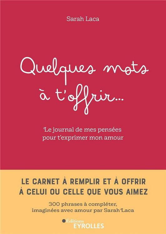 Produktbild: Quelques mots a t offrir le