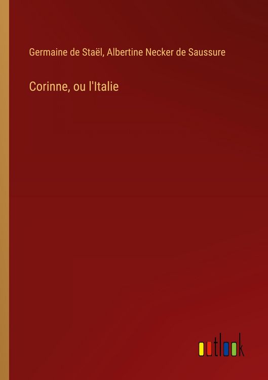 Produktbild: Corinne, ou l'Italie