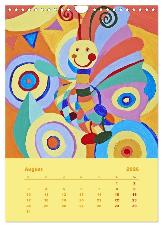 Produktbild: Licht ist bunt - Malerei in Acryl und Aqua &Ouml;l (Wandkalender 2026 DIN A4 hoch), CALVENDO Monatskalender