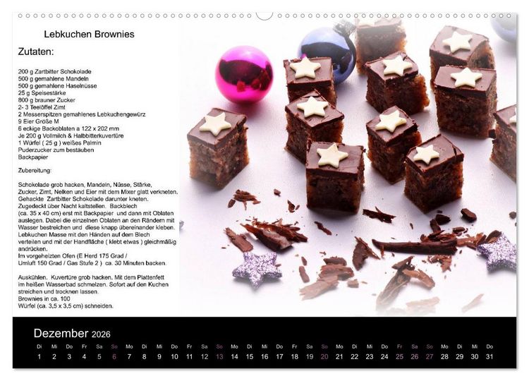 Produktbild: Lieblingsst&uuml;cke (Wandkalender 2026 DIN A2 quer), CALVENDO Monatskalender