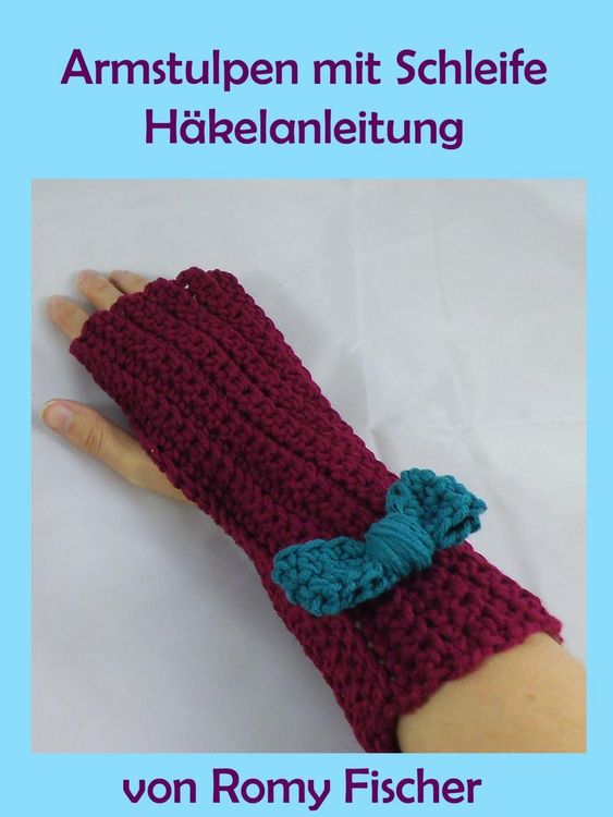 Produktbild: Armstulpen mit Schleife