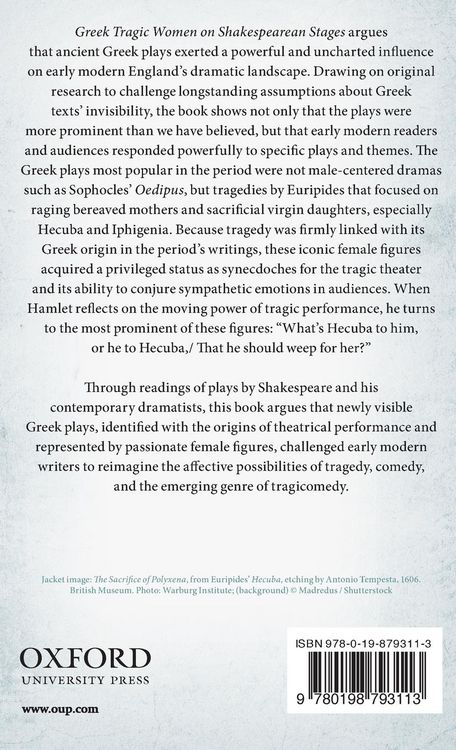 Produktbild: Greek Tragic Women Shakesp Stages C