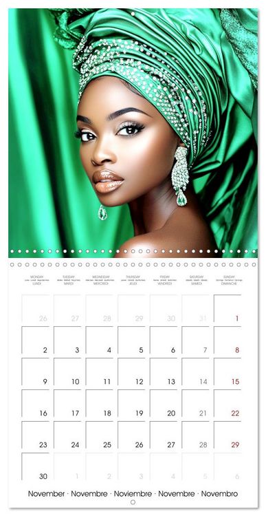 Produktbild: African Touch (Wall Calendar 2026 12 &times; 12 Inch) CALVENDO 12 Month Wall Calendar