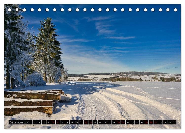 Produktbild: Im Th&uuml;ringer Wald (Tischkalender 2026 DIN A5 quer), CALVENDO Monatskalender