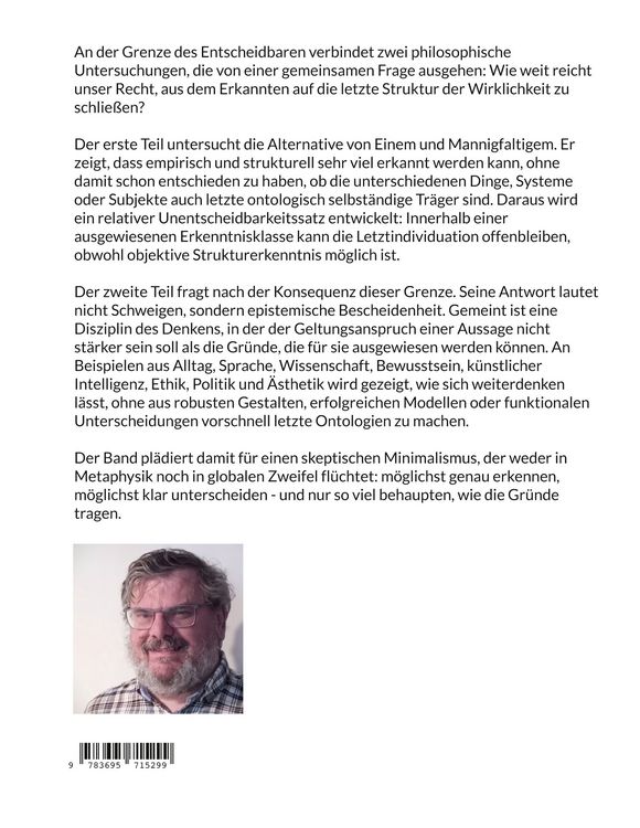 Produktbild: An der Grenze des Entscheidbaren