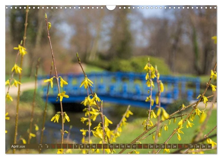 Produktbild: Prince Pueckler Park Bad Muskau (Wall Calendar 2026 DIN A3 landscape), CALVENDO 12 Month Wall Calendar