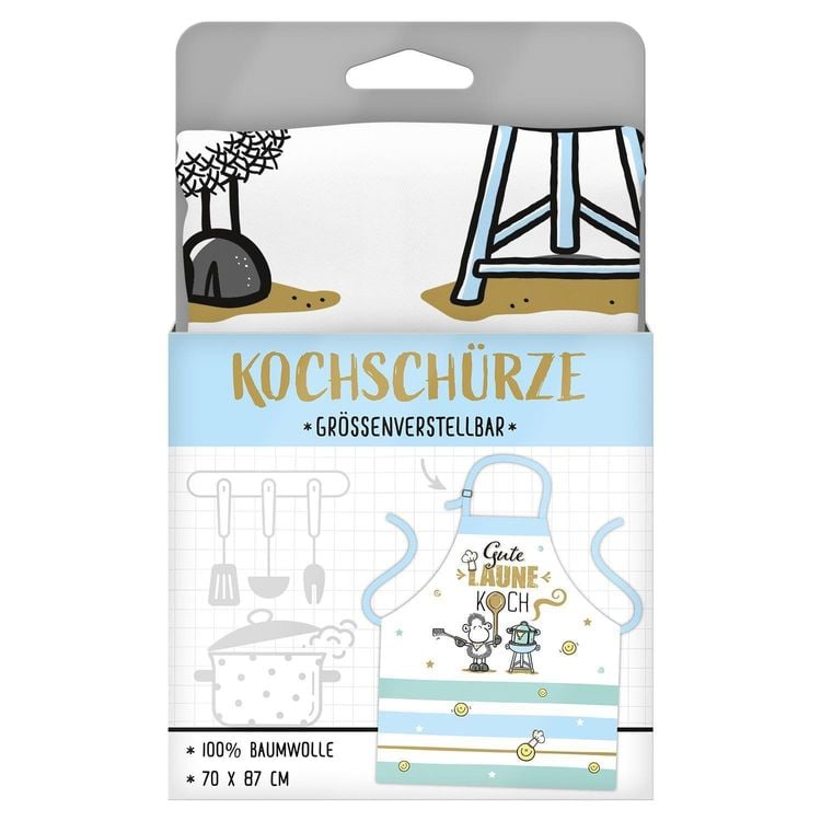 Produktbild: Sheepworld 47097 Sch&uuml;rze Gute Laune