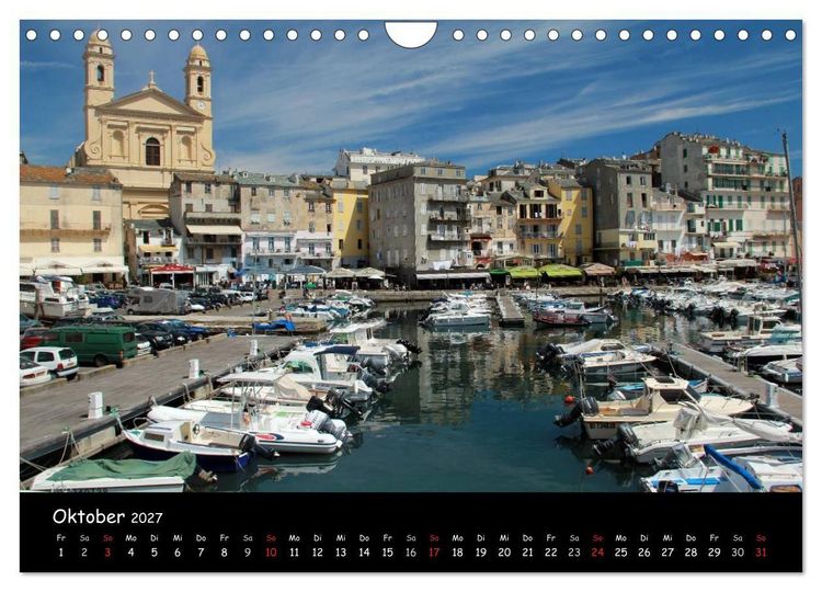 Produktbild: Korsikas St&auml;dte (Wandkalender 2027 DIN A4 quer), CALVENDO Monatskalender