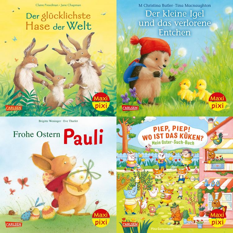 Produktbild: Maxi-Pixi-4er-Set 102: Endlich Fr&uuml;hling! (4x1 Exemplar)
