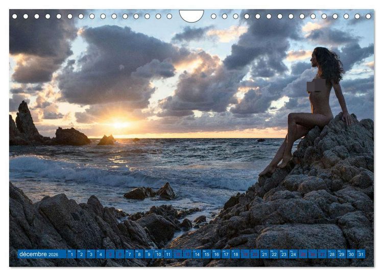 Produktbild: Sardaigne - Les paysages et le nu (Calendrier mural 2026 DIN A4 vertical), CALVENDO calendrier mensuel