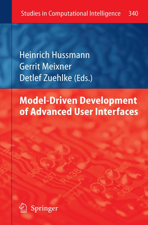Produktbild: Model-Driven Development of Advanced User Interfaces