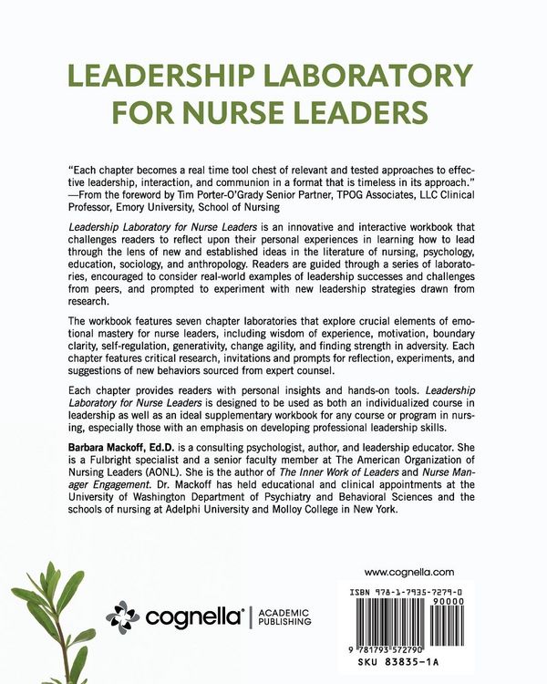 Produktbild: Leadership Laboratory for Nurse Leaders