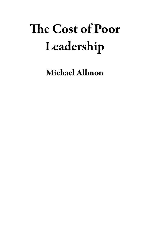 Produktbild: The Cost of Poor Leadership