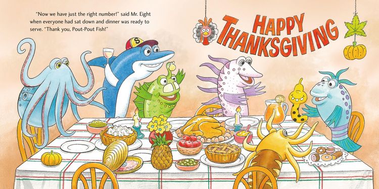 Produktbild: A Pout-Pout Fish: Thanksgiving Friends