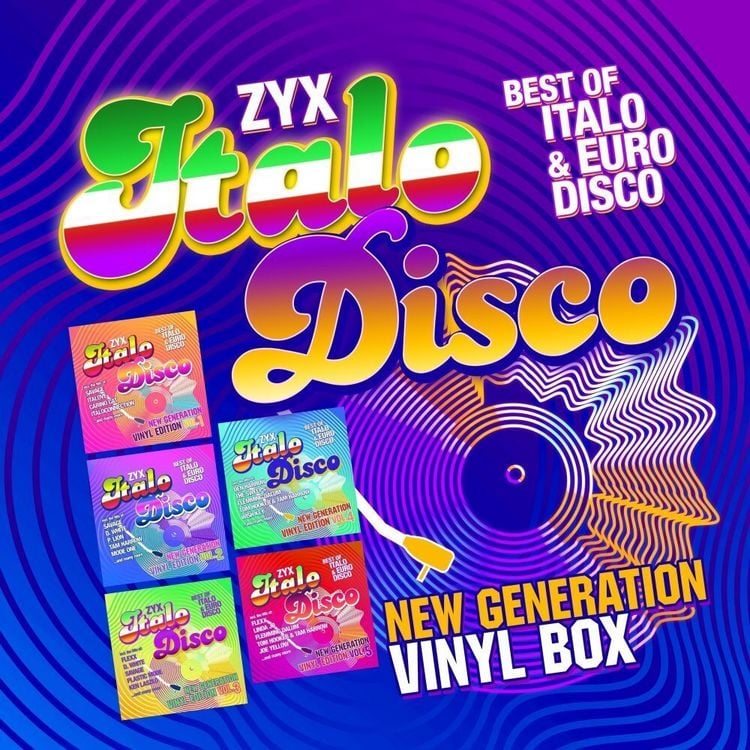 Produktbild: Italo Disco New Generation Vinyl Box, 5 Schallplatten