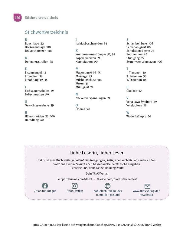 Produktbild: Der kleine Schwangerschafts-Coach