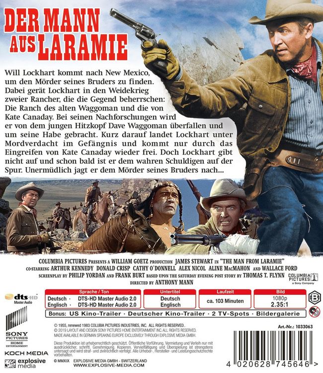 Produktbild: Der Mann aus Laramie (The Man from Laramie)