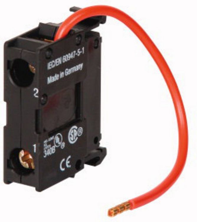 Produktbild: Eaton M22-XLED230-T 231080-BK Vorschaltelement Schwarz 1St.