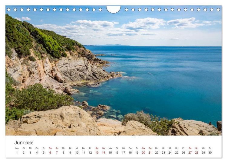 Produktbild: Motive der Toskana (Wandkalender 2026 DIN A4 quer), CALVENDO Monatskalender