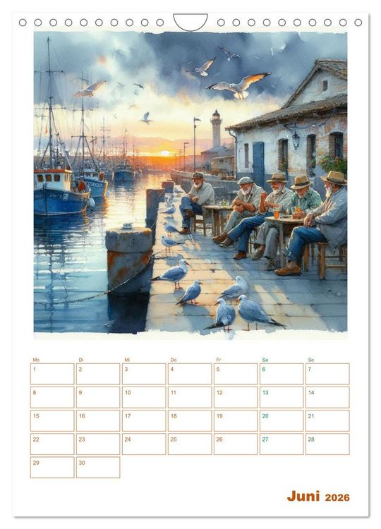 Produktbild: Andalusische Augenblicke (Wandkalender 2026 DIN A4 hoch), CALVENDO Monatskalender