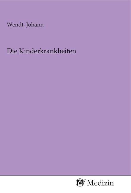 Produktbild: Die Kinderkrankheiten