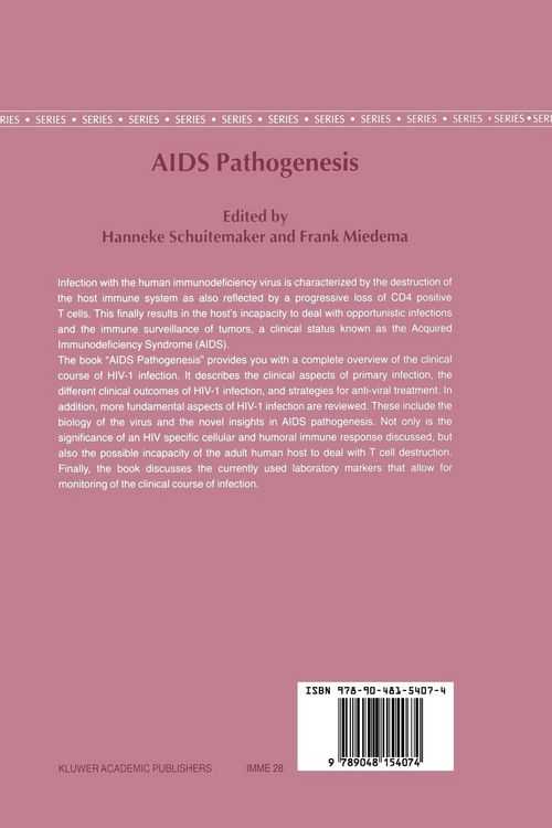Produktbild: AIDS Pathogenesis