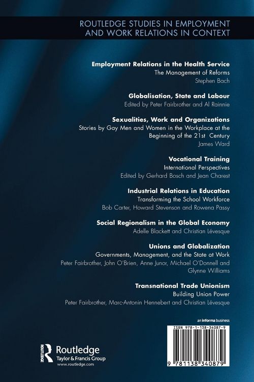 Produktbild: Transnational Trade Unionism