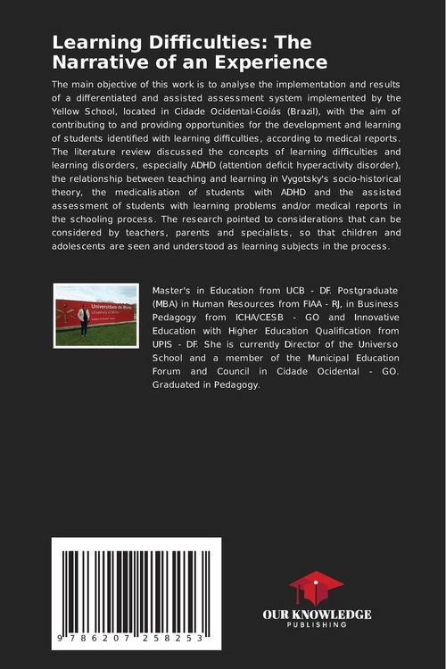 Produktbild: Learning Difficulties: The Narrative of an Experience