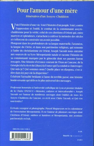 Produktbild: Pour l'amour d'une m&egrave;re : itin&eacute;raires d'un Assyro-Chald&eacute;en