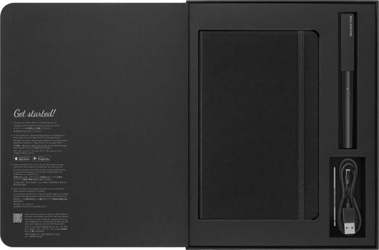 Produktbild: MOLESKINE SMART WRITING SET SMART PEN+ 3, SMART NOTEBOOK, L/