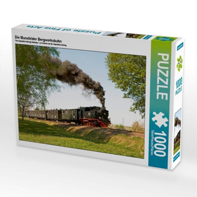 Produktbild: CALVENDO Puzzle Die Mansfelder Bergwerksbahn | 1000 Teile Lege-Gr&ouml;&szlig;e 64x48cm Foto-Puzzle f&uuml;r gl&uuml;ckliche Stunden