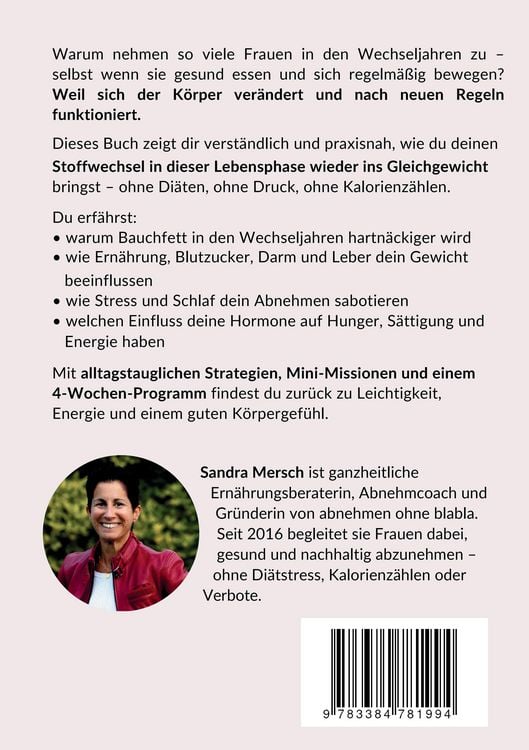 Produktbild: Nachhaltig abnehmen in den Wechseljahren