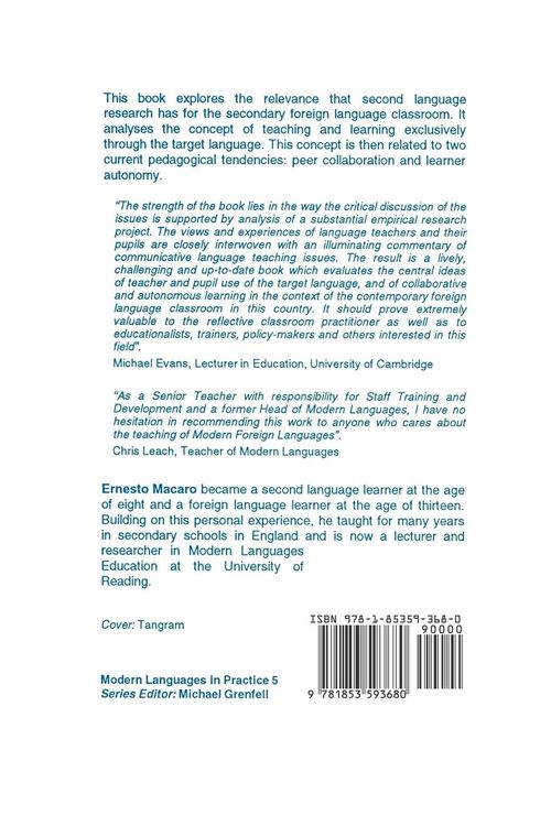Produktbild: Target Language, Collaborative Learning and Autonomy