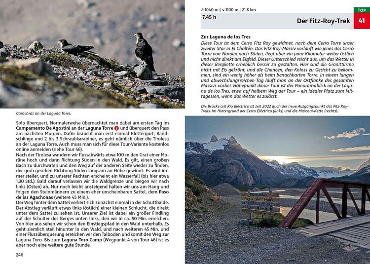 Produktbild: ROTHER Wanderf&uuml;hrer Patagonien und Feuerland. 53 Touren von kurzen Wanderungen bis zu mehrt&auml;gigen Trekking- und Hochtouren