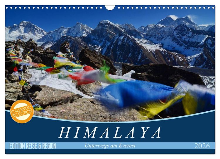 Produktbild: Himalaya (Wandkalender 2026 DIN A3 quer), CALVENDO Monatskalender