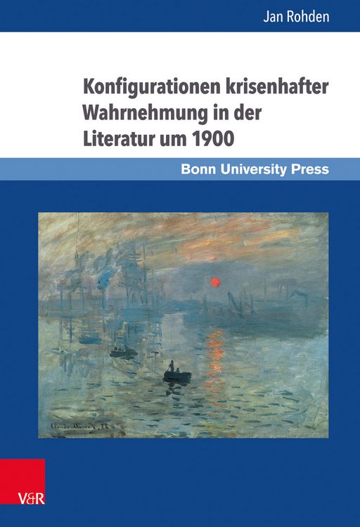 Produktbild: Konfigurationen krisenhafter Wahrnehmung in der Literatur um 1900