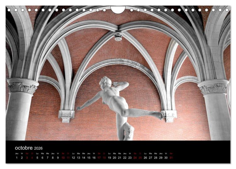 Produktbild: Toulousaine (Calendrier mural 2026 DIN A4 vertical), CALVENDO calendrier mensuel