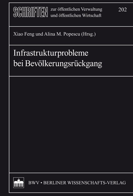 Produktbild: Infrastrukturprobleme bei Bev&ouml;lkerungsr&uuml;ckgang