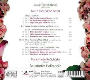 Produktbild: Neun deutsche Arien