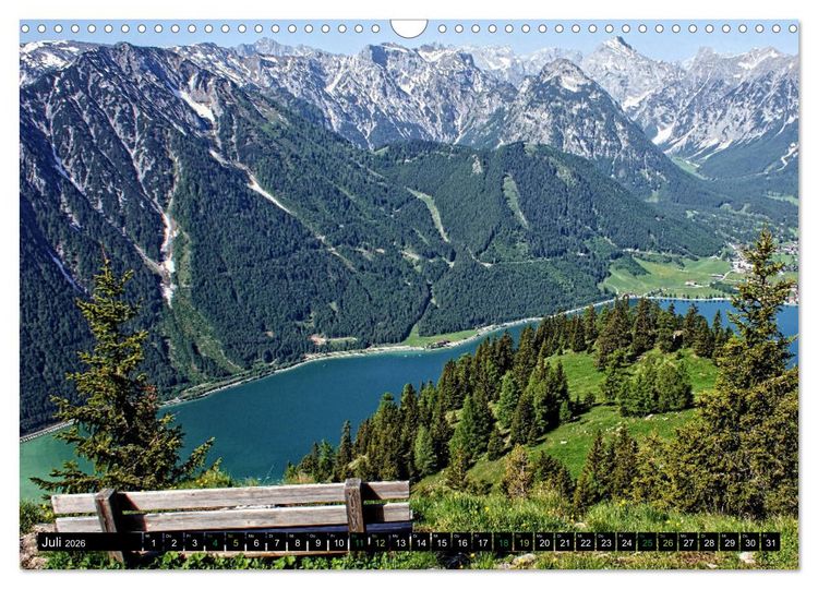 Produktbild: Servus. Landschaften im Tirol (Wandkalender 2026 DIN A3 quer), CALVENDO Monatskalender