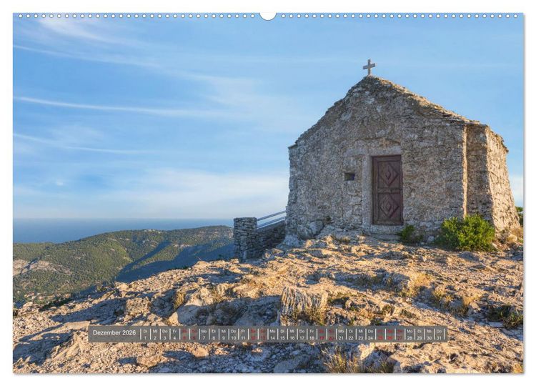 Produktbild: Vis Kroatien - Romantische Insel der Adria (Wandkalender 2026 DIN A2 quer), CALVENDO Monatskalender