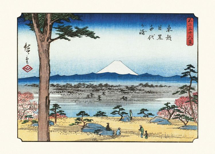 Produktbild: Hiroshige: Thirty-six Views of Mount Fuji