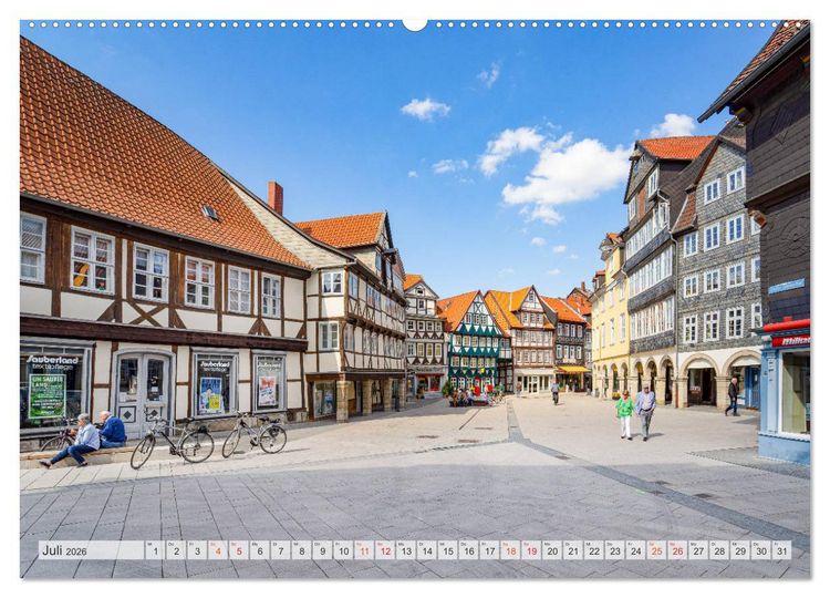 Produktbild: Wolfenb&uuml;ttel Impressionen (hochwertiger Premium Wandkalender 2026 DIN A2 quer), Kunstdruck in Hochglanz