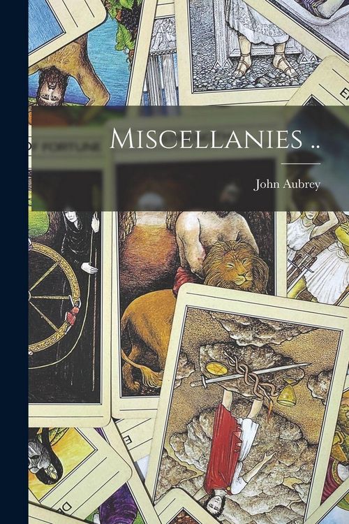 Produktbild: Miscellanies ..