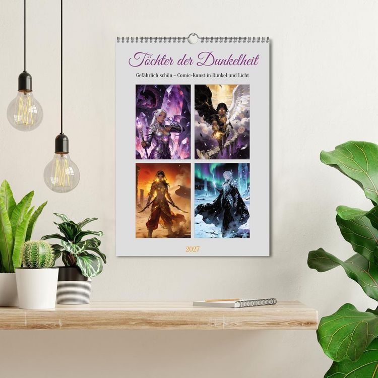 Produktbild: T&ouml;chter der Dunkelheit (Wandkalender 2027 DIN A3 hoch), CALVENDO Monatskalender