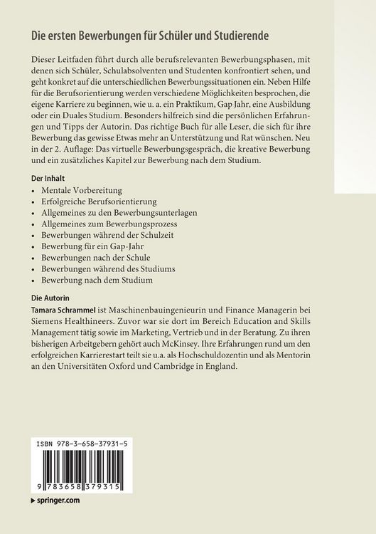 Produktbild: Die ersten Bewerbungen f&uuml;r Sch&uuml;ler und Studierende