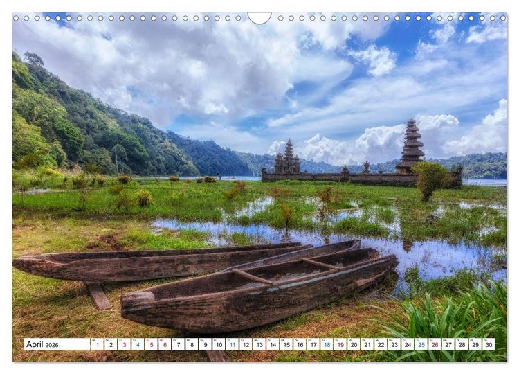 Produktbild: Bali, tropisches Inselparadies in Indonesien (Wandkalender 2026 DIN A3 quer), CALVENDO Monatskalender
