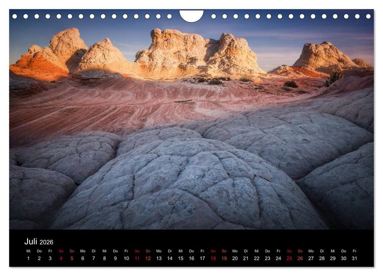 Produktbild: USA Desert Dreams (Wandkalender 2026 DIN A4 quer), CALVENDO Monatskalender